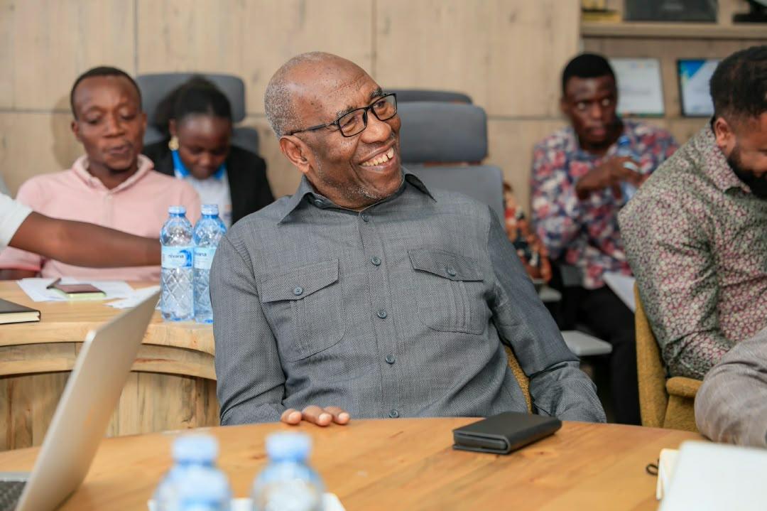 Dr. Ruhakana Rugunda at the Coalition Against Illicit Alcohol meeting