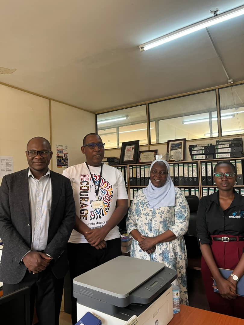 ADAAM team with Ministry of Health officials